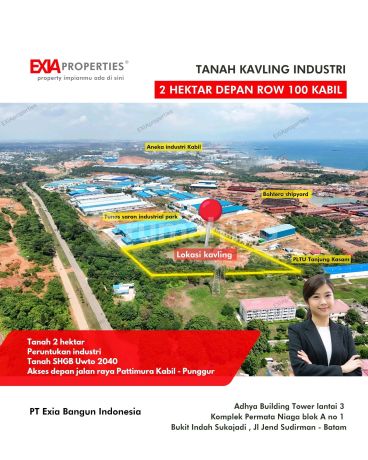 Industrial Land 2 Hectares Roadside Row 100 Next to Tunas Kabil Industrial Land 2 Hectares Roadside Row 100 Next to Tunas Kabil