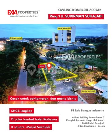 Tanah 600 M2 Komersiil Jasa Terbaik di Batam Centre Kota Tanah 600 M2 Komersiil Jasa Terbaik di Batam Centre Kota