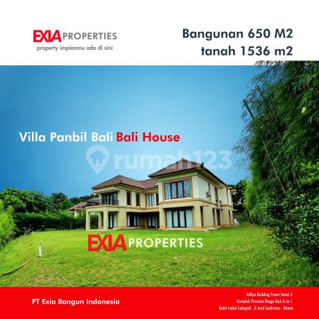 Villa Panbil Bali House Luas Tanah 1536 M2 Paling Besar 