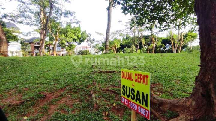 Kavling Serasa 1000M2 di Taman Telaga Golf BSD Posisi di Boulevard Samping Taman
