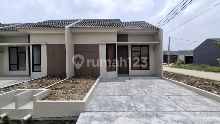 Rumah Cluster Bebas Banjir KPR Subsidi Cicilan 1 Jutaan Flat