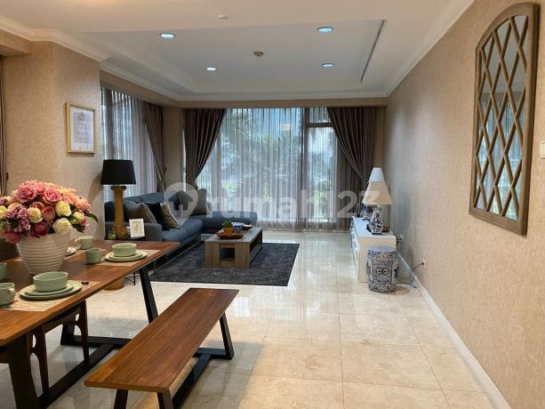 Apartemen Istana Sahid Residence 3 Kamar Tidur Bagus Furnished, Sudirman Apartemen Istana Sahid Residence 3 Kamar Tidur Bagus Furnished, Sudirman