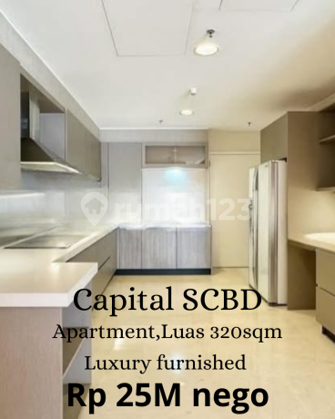 Sell Capital SCBD Apartment 320 sqm, Luxury Furnished Price 25M Negotiable Sell Capital SCBD Apartment 320 sqm, Luxury Furnished Price 25M Negotiable