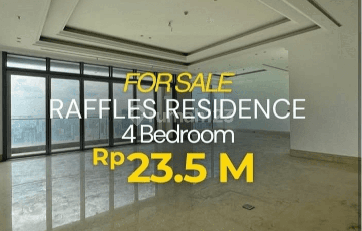 Jual Paling Murah Apartment Raffles Residences Luas 500sqm,harga 23,5M 