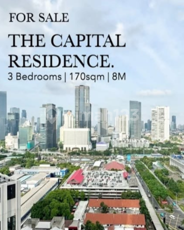 Jual Termurah Apartment Capital Scbd Luas 170Sqm,Harga 8M(Pasaran 11M)