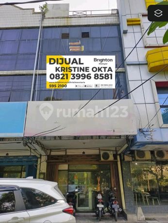 Butuh Jual Cepat Ruko Rmi (Ruko Manyar Indah)Hadap Kebun Bibit 4 Lantai Hanya 2,6 Milyar