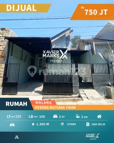 Dijual Rumah Terawat 750Jt Nego di Pesona Mutiara Tidar Malang Dijual Rumah Terawat 750Jt Nego di Pesona Mutiara Tidar Malang