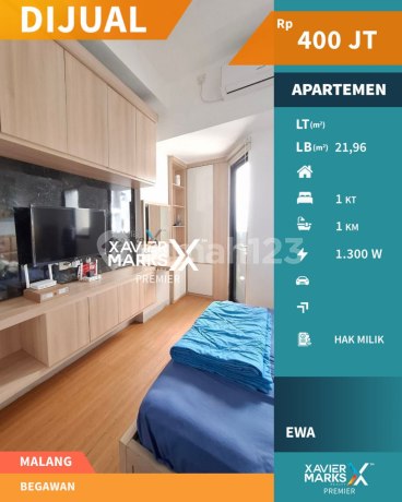 Dijual Apartemen Begawan 1Br Furnish Tlogomas Malang Dijual Apartemen Begawan 1Br Furnish Tlogomas Malang