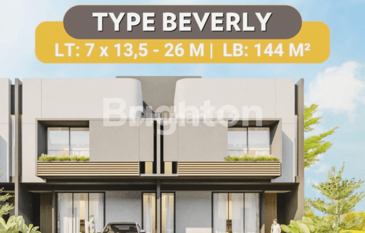 Rumah Tipe BEVERLY di GIVENCY ONE Medan