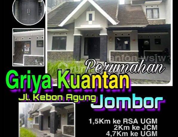 Rumah Jogja Perum Griya Kuantan Jombor Lt 126 M2 Shgb Imb