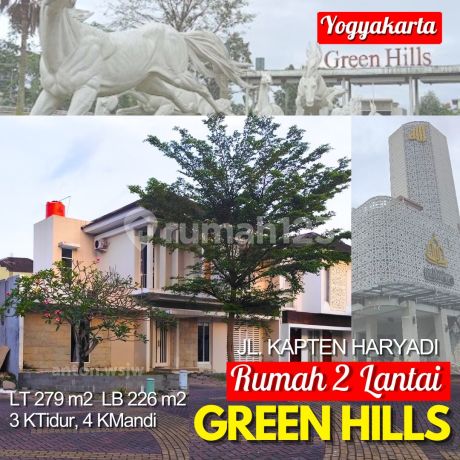 Rumah Green Hills Jogja Jl Kapt Haryadi 2 Lantai LT 279 M² Rumah Green Hills Jogja Jl Kapt Haryadi 2 Lantai LT 279 M²