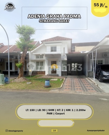 Disewakan Rumah Bagus Graha Padma Taman Adenia Ngaliyan Krapyak