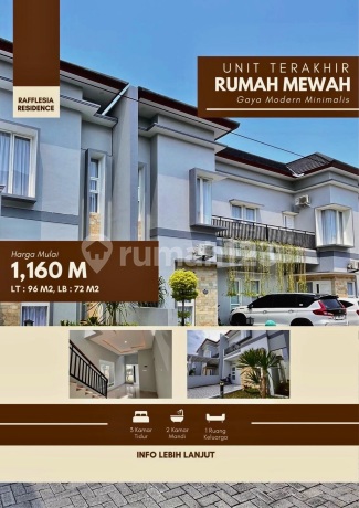 Dijual Rumah Mewah 2 Lantai Strategis Pinggir Jalan Raya Dijual Rumah Mewah 2 Lantai Strategis Pinggir Jalan Raya