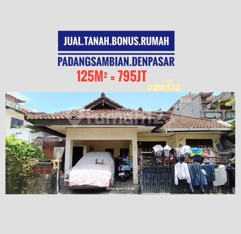 Jual Tanah Bonus Rumah Tegal Buah Kerobokan Denpasar Barat Bali