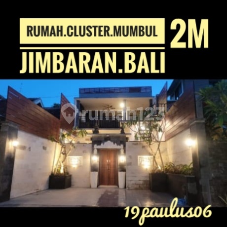 Jual Rumah Style Villa Cluster Onegate Pool Beranda Garden Mumbul Jimbaran Bali