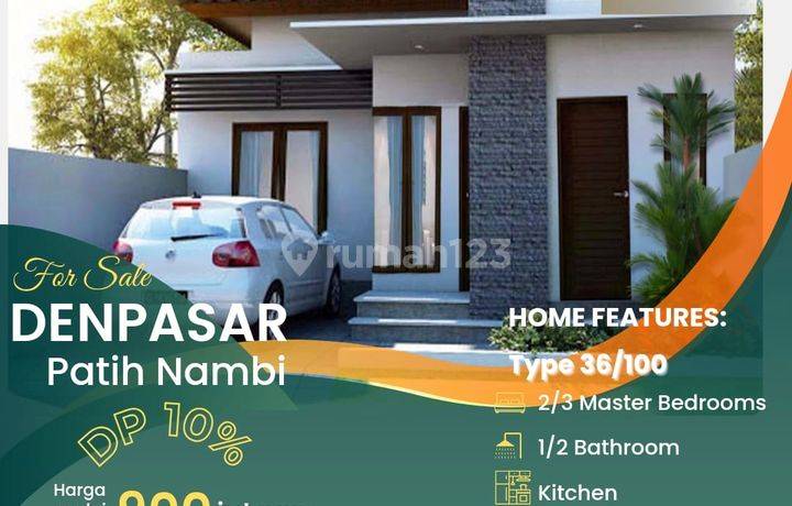 Jual Perumahan Onegate Cluster Patih Nambi Ubung Denpasar Bali