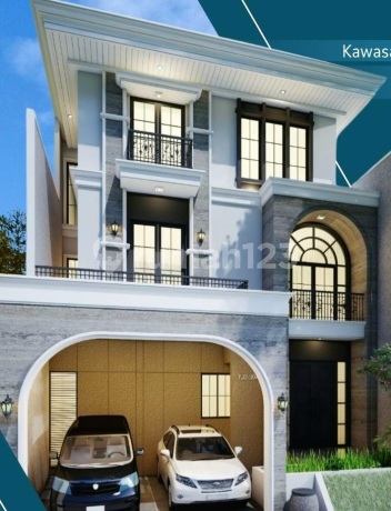 Rumah Brand New Americano Classic Citraland Villa Taman Telaga Surabaya Barat