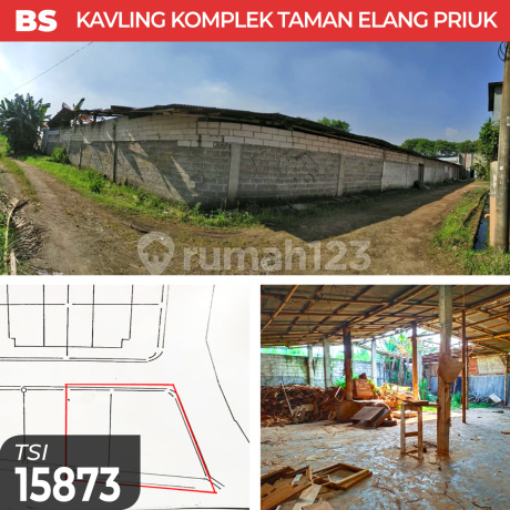 Dijual Kavling Komplek Taman Elang Priuk, Tangerang, 240 120 M , Shm
