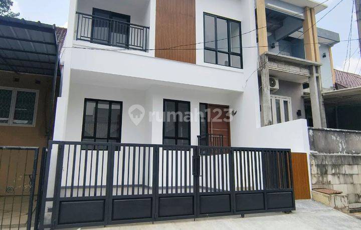 Rumah Murah Brandnew Modern Minimalis 2lt Di Villa Melati Mas