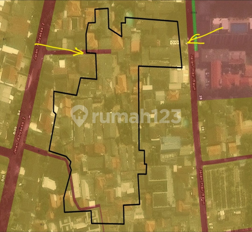 1.4 Ha Land in Lebak Bulus Rarely Available
