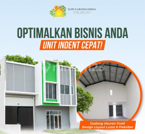 Gudang Siap Pakai Di Kawasan Pegudangan Surya Grand Cisoka Tangerang, Bisa KPG