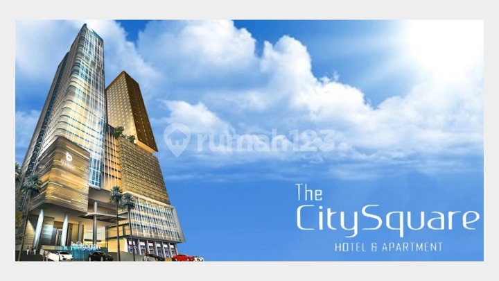 Dari 400juta jadi 175juta, Appartemen City Square, Strategis, Surabaya Kota