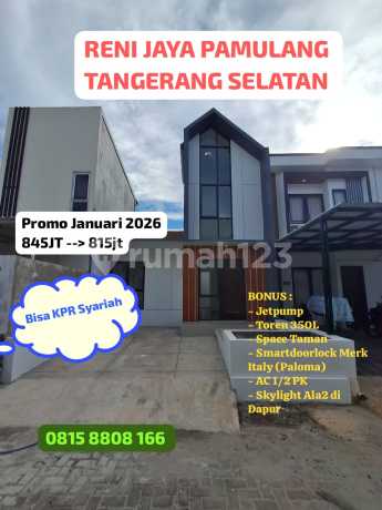 Dijual Rumah Ready 2 Lantai di Pamulang Reni Jaya Tangsel