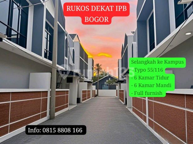 Rumah Kos Dijual Dekat IPB Kampus Dramaga 3 Lantai