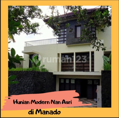 Rumah Estetik Konsep Arsitektual di Citraland Winangun, Manado