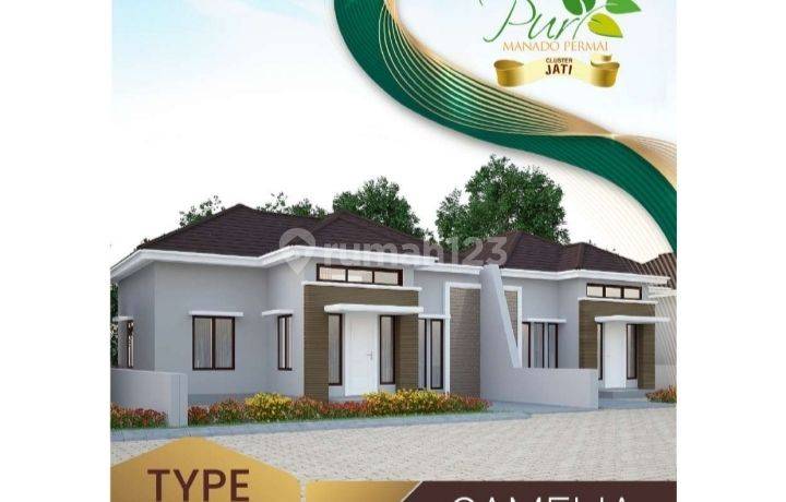 Camelia Jati Hanya 5 Juta 3 Kt 150 M2 di Puri Manado Permai