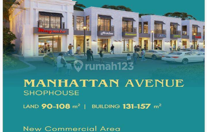Manhattan Avenue Ruko Terbaru di Ringroad 1 Citraland Manado
