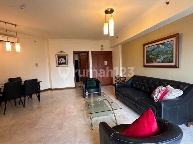 Disewakan Puri Casablanca Apartment 2 Bedroom , Furnished Size Besar, Unblocked View
