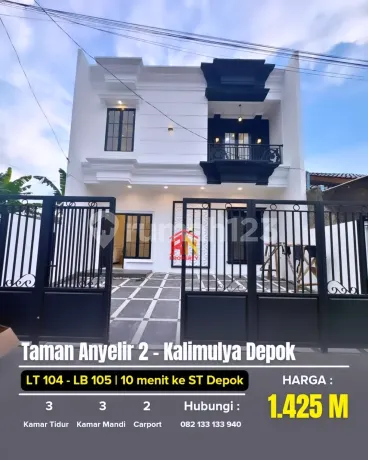 Rumah Cantik Siap Huni di Taman Anyelir 2 Kalimulya Cilodong Depok Rumah Cantik Siap Huni di Taman Anyelir 2 Kalimulya Cilodong Depok