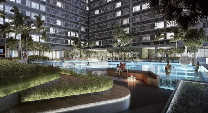 APARTEMEN COLLINS BOULEVARD DEKAT BINUS 2 BR 