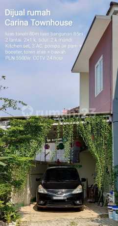 Dijual Cepat Rumah 2 Lt Siap Huni di Carina Townhouse Jakbar