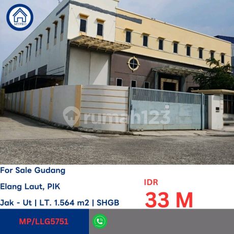 Warehouse For Sale in Elang Laut Pik Via Auction