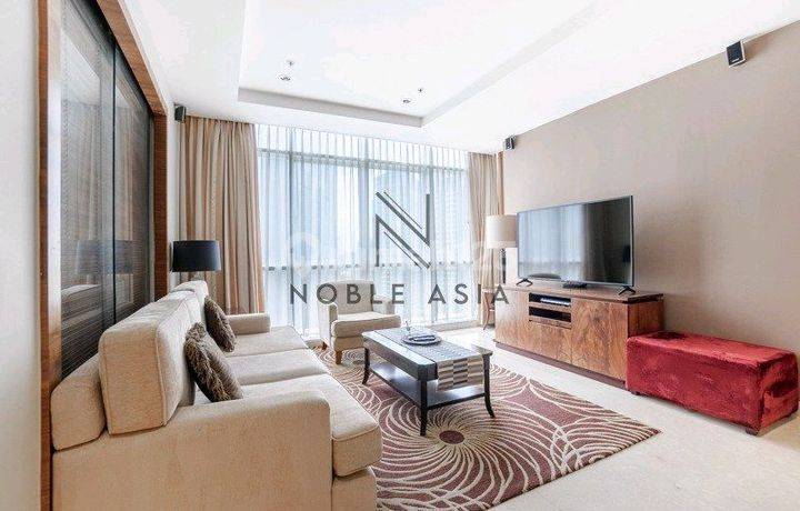 Apartment Oakwood Premier Cosmo 2BR Furnished Dekat Area Perkantoran Mega Kuningan Jakarta Selatan