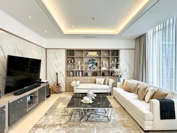 Apartment Senopati Suites 3 BR Furnished di Senopati, Dekat Area Perkantoran SCBD Jakarta Selatan