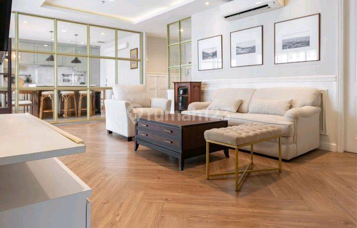 Apartment Pavilion Mewah 2BR Furnished di Karet, Bebas Banjir, Dekat Area Perkantoran Sudirman Jakarta Pusat