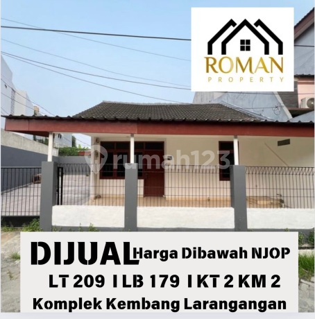 Dijual Rumah Komplek Kembang Larangan Dijual Rumah Komplek Kembang Larangan