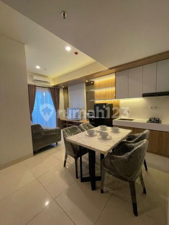 Sewa Apartemen Roseville Soho & Suite BSD - 2 BR Eksklusif Baru Murah Fully Furnished Electronic