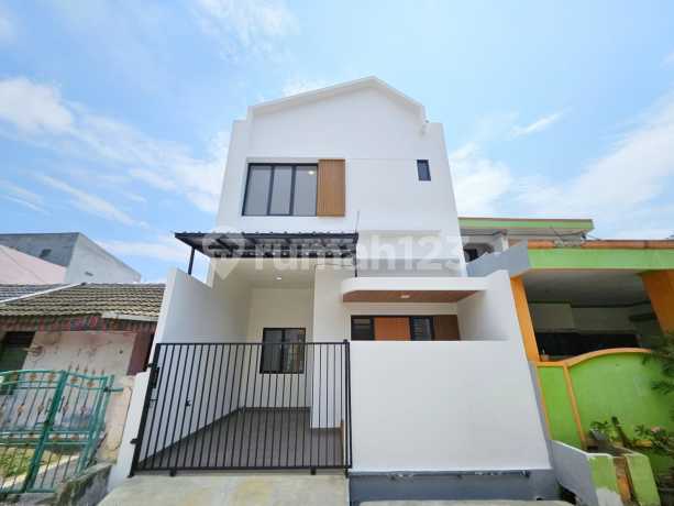 JUAL CEPAT DI PONDOK UNGU PERMAI , Rumah Modern Minimalis 2 Lantai JUAL CEPAT DI PONDOK UNGU PERMAI , Rumah Modern Minimalis 2 Lantai