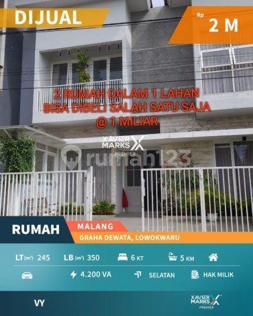 Dijual Rumah Aesthetic Siap Huni Di Graha Dewata, Lowokwaru Mlg