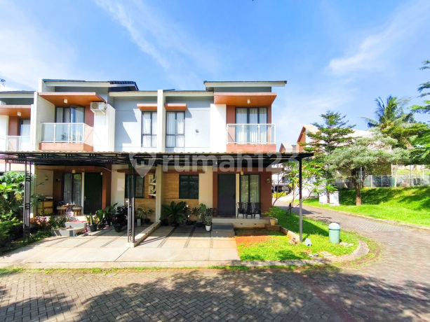 Rumah Hook 2 Lantai 15 Menit ke Stasiun Serpong LT 91 Siap Huni J40825