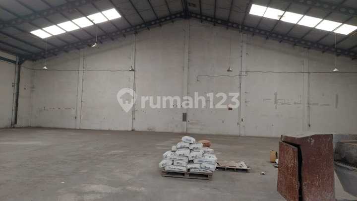 Gudang Jatake Tangerang Luas Tanah 870 M2 Luas Bangunan 770 M2 Ada Kantor 2 Lantai Akses Container 40 Feet Gudang Siap Pakai