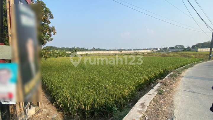 Tanah Jalan Perumahan Dekat Grand Sutera Serang