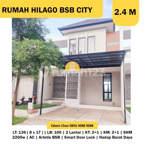 Rumah Baru Cluster Hilago Bsb City Semarang 500m Unika Mall Rumah Baru Cluster Hilago Bsb City Semarang 500m Unika Mall
