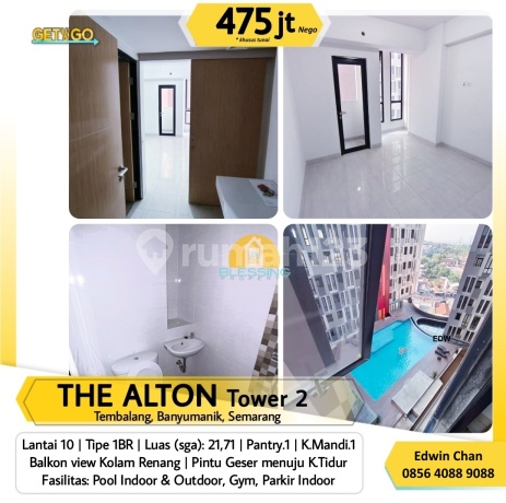Apartemen Baru 1 BR The Alton Tembalang Semarang Dekat Undip