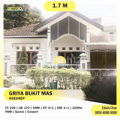 Rumah SHM Dekat Undip Cluster Griya Bukit Mas Tembalang Semarang