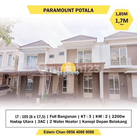 Rumah Baru 2 Lantai Cluster Paramount Village Manyaran Semarang